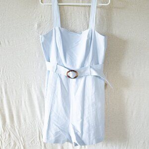 Love Bonito Light Blue Romper